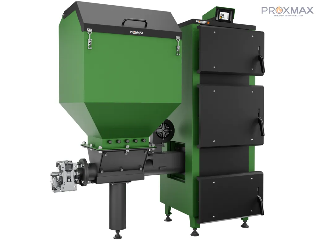 Котел твердотопливный с водяным контуром PROXMAX 16 KW 346L
